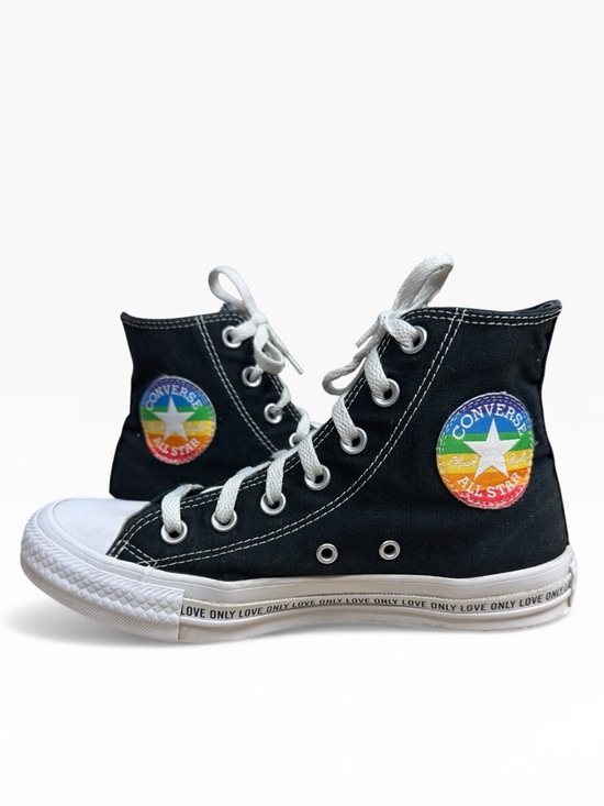 Converse Shoes - Converse Chuck Taylor All Star Pride Rainbow High Top Sneakers Women’s US 6.5